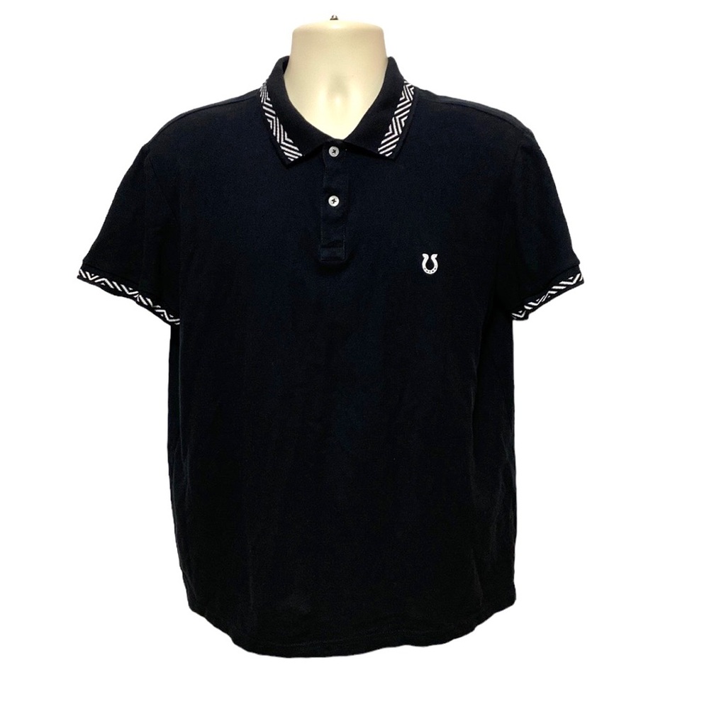 Black Polo Shirt 2XL/46